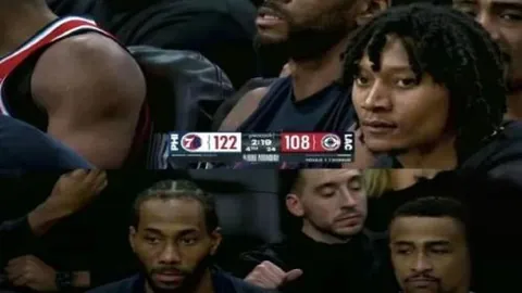 王哲林对阵余嘉豪轻松实现2+1得分秀